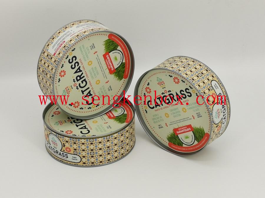Seeds Packaging Paper Cans