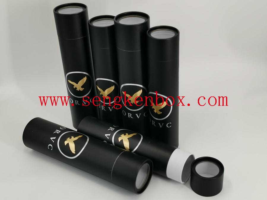 Cylinder Cardboard with Clear Window