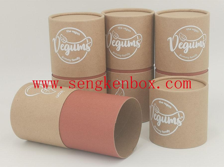 Cylinder Tube Box Wholesale Kraft Paper Tube
