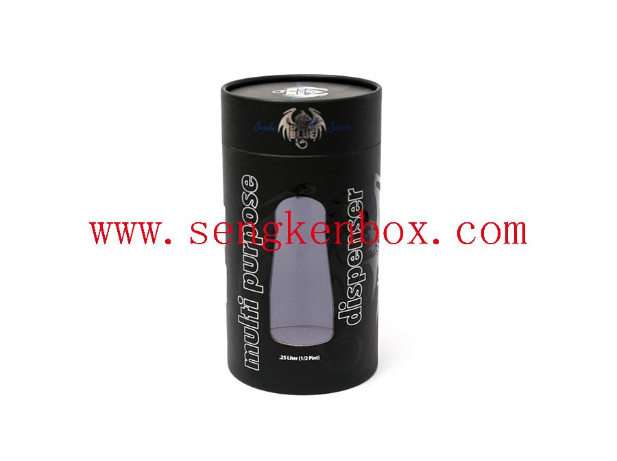 Multi Purpose Dispenser Paper Tube Packing with window 