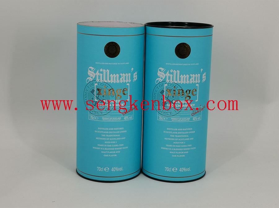 Cylinder Wine Packaging Box