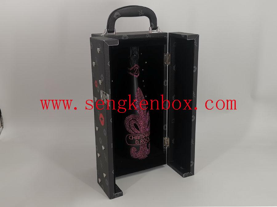 Leather Box with Handle