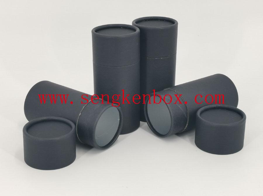 Black Paper Tube Packaging