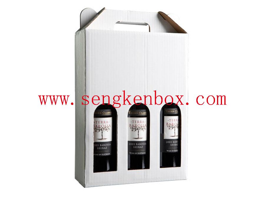 Papieren verpakking voor rode wijn