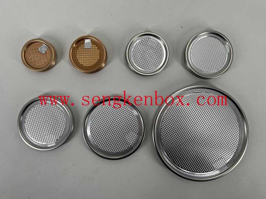 Tin Ring Easy-Tear Aluminiumfolie Membraan Easy Peel Off Deksels