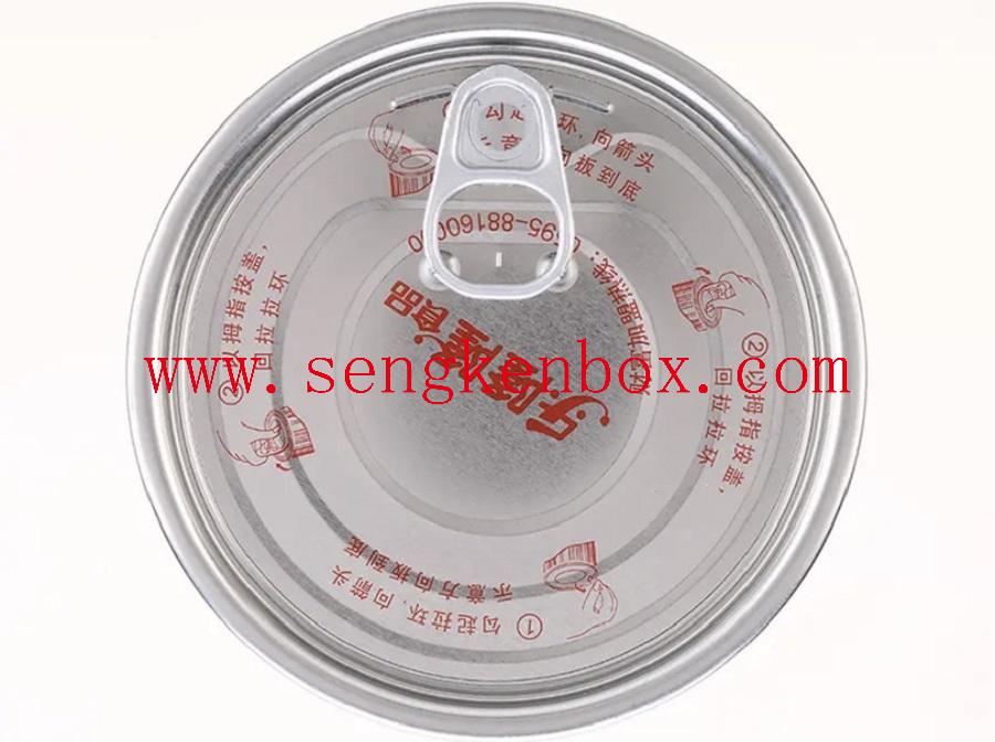 transparent can with easy open lid transparent can with easy open lid
