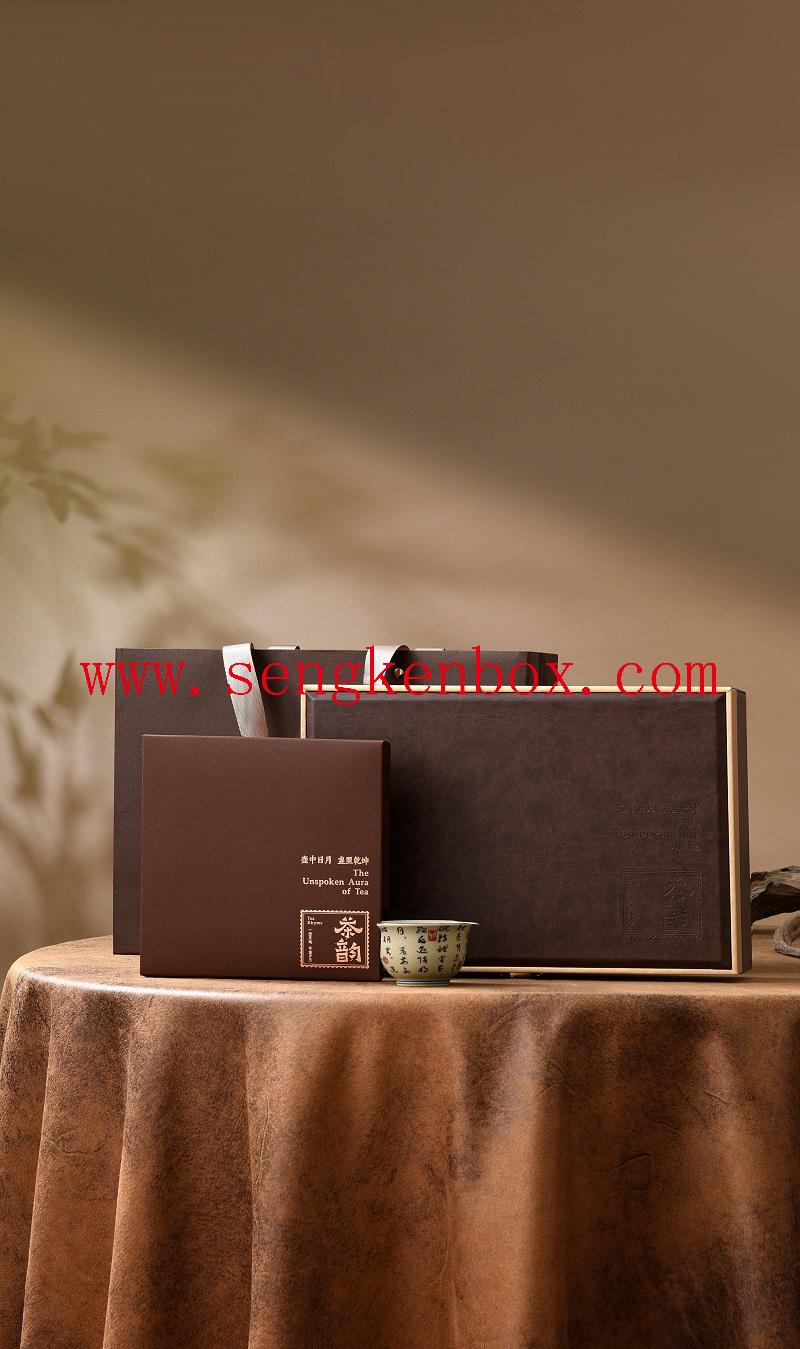 Leather Tea Packaging Box