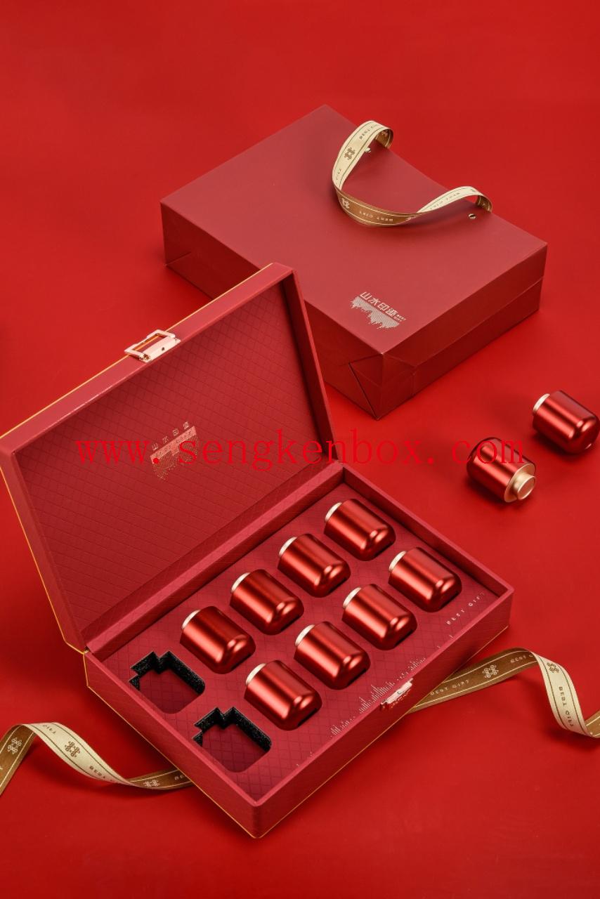 Leather-Clad Tea Box