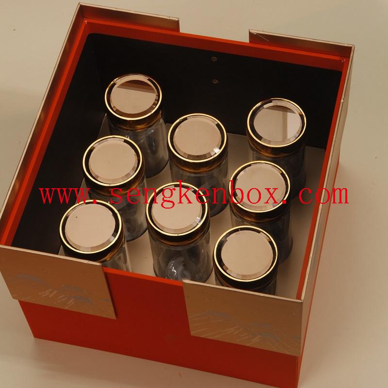 Glass Bottle Bird's Nest Gift Box