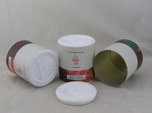 Seasonings Packaging Paper Shaker Cans