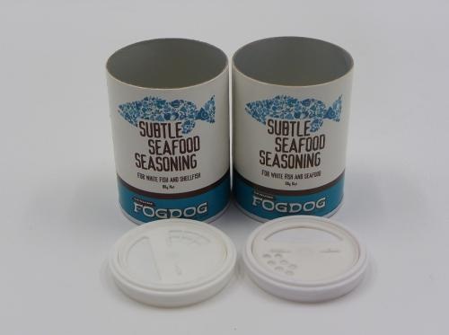 Shaker Seafood Seasonings Packaging Paper Canister