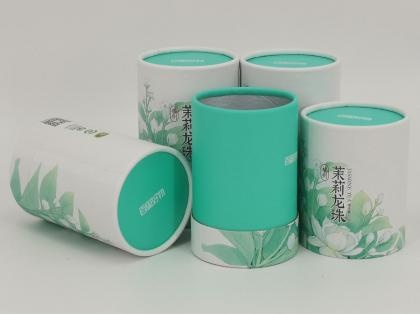 Round Paper Container Tea Packaging Tube