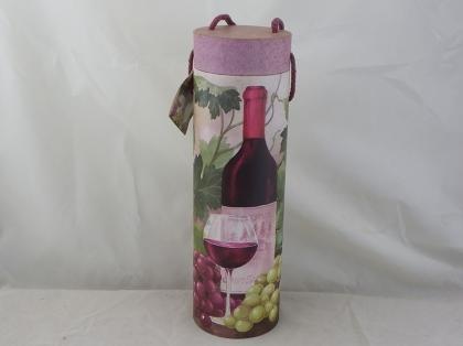 Round Wine Packaging Paper Tube Box