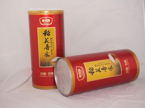 Damp Proof Paper Rice Packaging Paper Cans