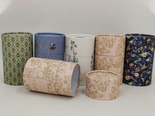 Custom Color Pattern Clothing Paper Tube