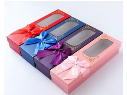 Custom Color Bowknot Case With Visual Window
