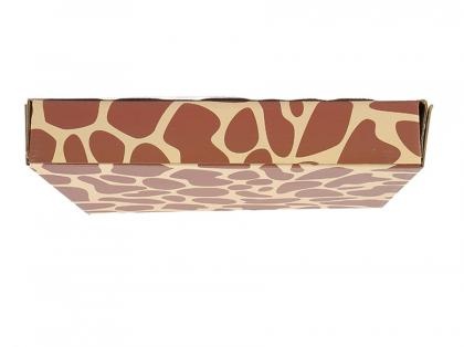 Creative Brown Leopard Grain Gift Box