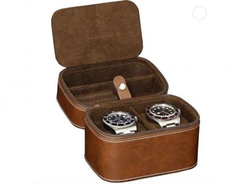 Custom Logo Wristwatch Case 3 Slots Storage Box