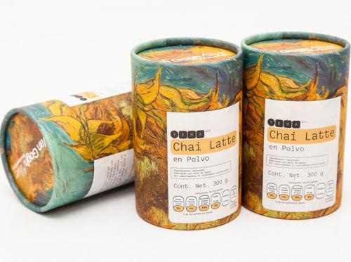 Biodegradable Food Grade Cylinder Box Tea Tube