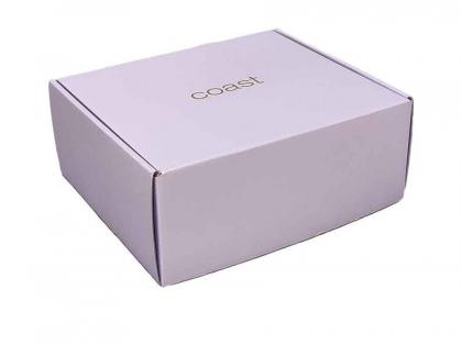 Purple Clothing Shipping Self Erecting Rectangle Box