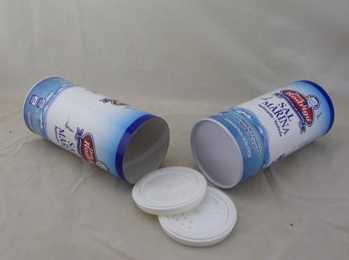 Custom Round Paper Tube for Salt Packaging