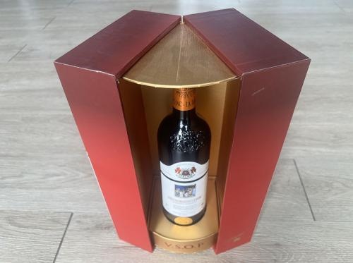 OEM en ODM double opening wine packaging gift boxes te koop