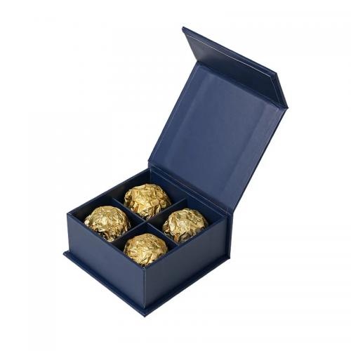 OEM en ODM Customized Luxury Magnetic Chocolate Candy Box with Divider te koop