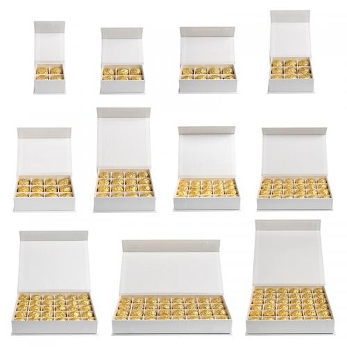 OEM en ODM Manufacturer Custom Size Square Rectangular Chocolate Gift Box with Divider Cardboard te koop