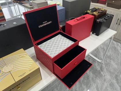 OEM en ODM PU Leather Tissue Box Cover Pu Leather Jewelry Storage Box te koop