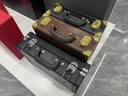 OEM en ODM Custom Leather Jewelry Box Hair Dryer Leather Box Leather Box te koop