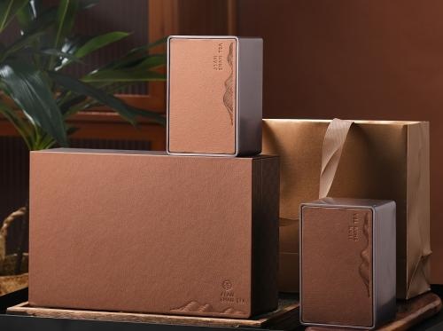 OEM en ODM Products Leather Jewlery Products Wholesale Price Tea Set Gift Box te koop